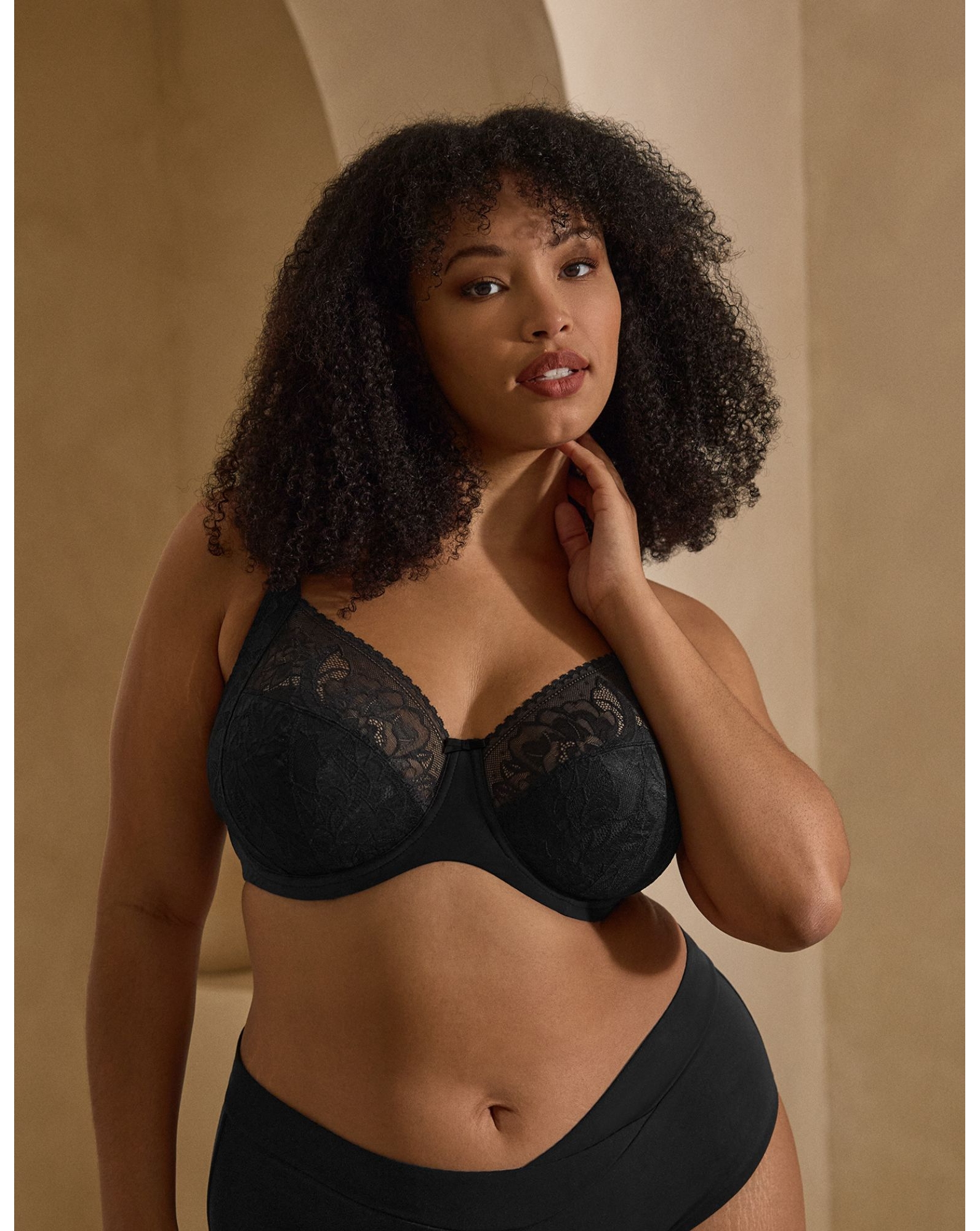 Sculptresse Black Dream Comfort Full Cup Bra 36H